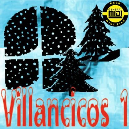 VILLANCICOS 1 - Pack 10 MIDI FILE - General Midi - Backing Tracks Immediate Download