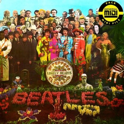 BEATLES SGT. PEPPERS - Pack 13 MIDI FILE - General Midi - Backing Tracks Immediate Download