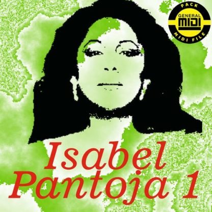 ISABEL PANTOJA 1 - Pack 8 MIDI FILE - General Midi - Backing Tracks Immediate Download