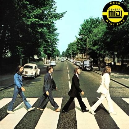 BEATLES ABBEY ROAD - Pack 12 MIDI FILE - General Midi - Backing Tracks Immediate Download