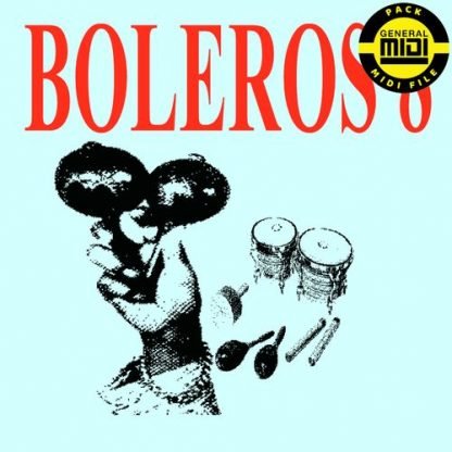 BOLEROS 8 - Pack 10 MIDI FILE - General Midi - Backing Tracks Immediate Download