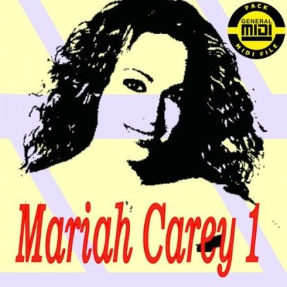 MARIAH CAREY - Pack 8 MIDI FILE - General Midi - Backing Tracks Immediate Download