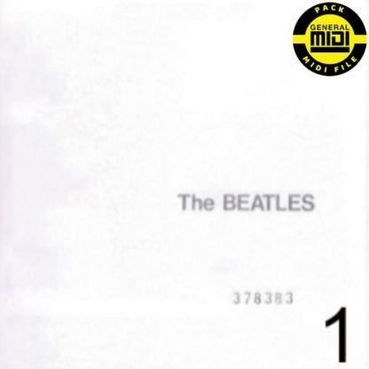 BEATLES WHITE ALBUM 1 - Pack 17 MIDI FILE - General Midi - Backing Tracks Immediate Download