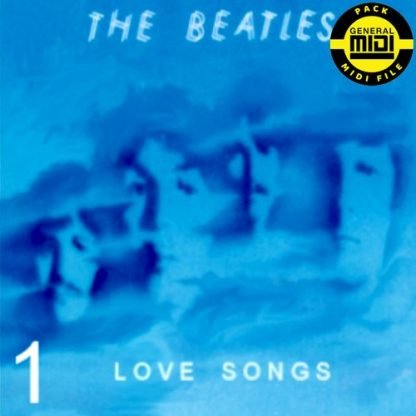 BEATLES LOVE SONGS 1 - Pack 13 MIDI FILE - General Midi - Backing Tracks Immediate Download