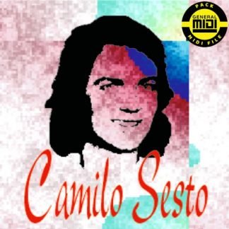 CAMILO SESTO - Pack 8 MIDI FILE - General Midi - Backing Tracks Immediate Download