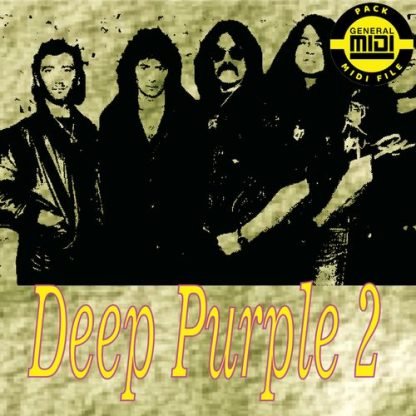 DEEP PURPLE 2 - Pack 8 MIDI FILE - General Midi - Backing Tracks Immediate Download
