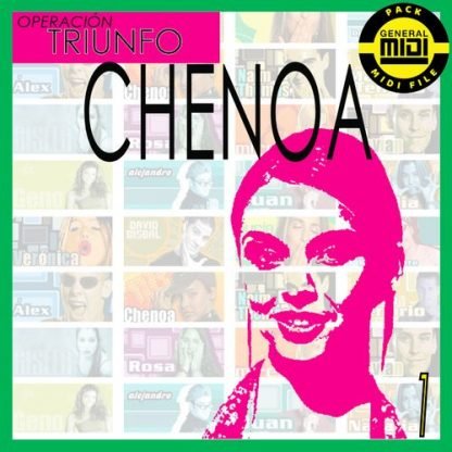 CHENOA 1 - Pack 8 MIDI FILE - General Midi - Backing Tracks Immediate Download